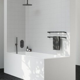 Змішувач для душу Ravak Espirit 3 споживача чорний матовий X070283