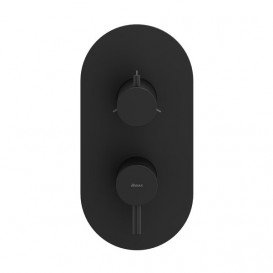 Змішувач для душу Ravak Espirit 3 споживача чорний матовий X070283