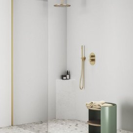 Змішувач для душу Ravak Espirit 2 споживача золото матове X070612