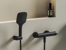 Змішувач для душу Ravak Nox одноважільний матовий чорний X070651