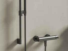 Змішувач для душу Ravak Nox одноважільний графіт матовий X070698