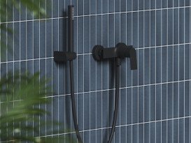 Змішувач для душу Ravak Plan PN 032 одноважільний матовий чорний X070515