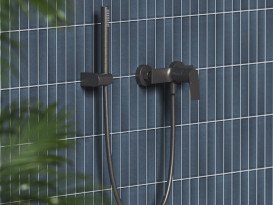 Змішувач для душу Ravak Plan PN 032 одноважільний графіт матовий X070655