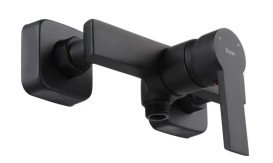 Змішувач для душу Rea Argus із душовим гарнітуром чорний матовий REA-B6406