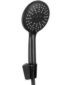 Смеситель для душа Rea Clif с душевым гарнитуром черный REA-B4241