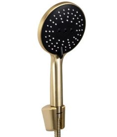 Змішувач для душу Rea Foss із душовим гарнітуром матове золото REA-B5113