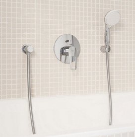 Змішувач для душу прихованого монтажу Grohe BauLoop New одноважільний хром 29081001