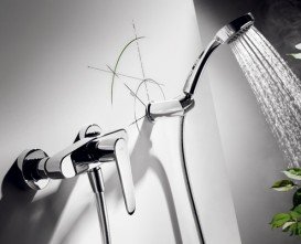 Смеситель для душа Tres Flat-tres с ручным душем хром 20416701