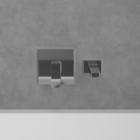 Змішувач для душу Villeroy & Boch Architectura Square вбудований хром TVS12500200061