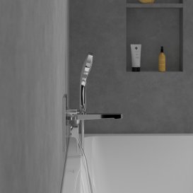 Смеситель для душа Villeroy & Boch Architectura Square встраиваемый хром TVS12500300061