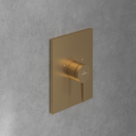 Змішувач для душу Villeroy & Boch Conum вбудований матове золото TVS12700400076