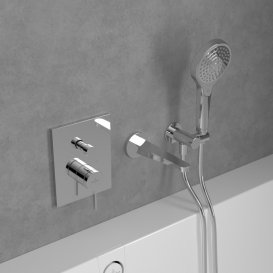 Змішувач для душу Villeroy & Boch Conum вбудований хром TVT12700100061