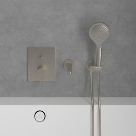 Смеситель для душа Villeroy & Boch Conum встраиваемый матовый никель TVT12700100064