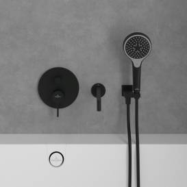 Змішувач для душу Villeroy & Boch Dawn матовий чорний TVS106353110K5