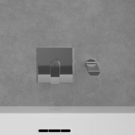 Змішувач для душу Villeroy & Boch Liberty вбудований хром TVS10700400061