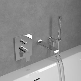 Змішувач для душу Villeroy & Boch Liberty вбудований хром TVS10700500061