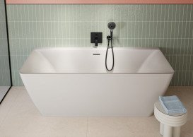 Смеситель для душа Villeroy & Boch Subway 3.0 встраиваемый матовый черный TVS112003000K5