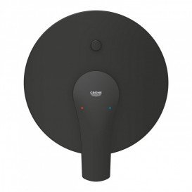 Змішувач для душу вбудований Grohe Eurosmart одноважільний чорний матовий 194502433