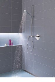 Смеситель для душа встраиваемый Kludi Logo Neo в комплекте со скрытой частью 374200575 + 38625