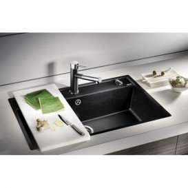 Смеситель для кухни Blanco Alta-S Compact однорычажный  хром/антрацит 515333