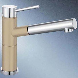 Смеситель для кухни Blanco Alta-S Compact однорычажный  хром/шампань 515329