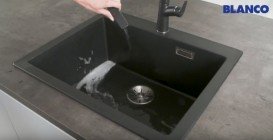 Смеситель для кухни Blanco Avona-S однорычажный  антрацит 521278