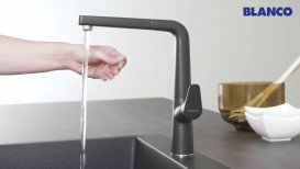 Змішувач для кухні Blanco Avona-S одноважільний антрацит 521278