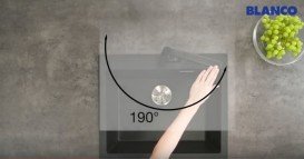 Змішувач для кухні Blanco Avona-S одноважільний антрацит 521278