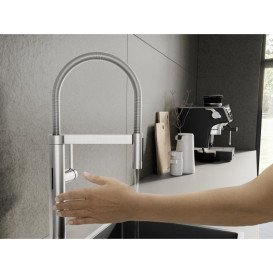 Змішувач для кухні Blanco CULINA-S II Mini Sensor PVD steel 527466