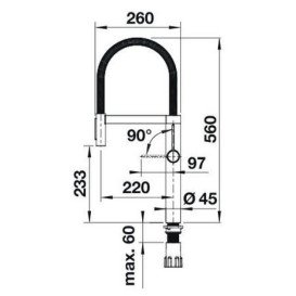 Смеситель для кухни Blanco CULINA-S II Sensor PVD steel 527462