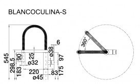 Змішувач для кухні Blanco Culina-S змішувач хром 517597