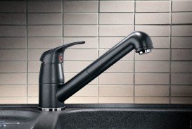 Смеситель для кухни Blanco Daras-S SILGRANIT® однорычажный  антрацит 517732