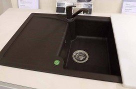 Смеситель для кухни Blanco Daras SILGRANIT® однорычажный  кофе 517729