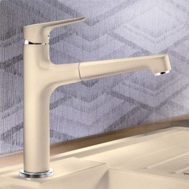 Змішувач для кухні Blanco FELISA-S змішувач висувною виливши шампань 520342