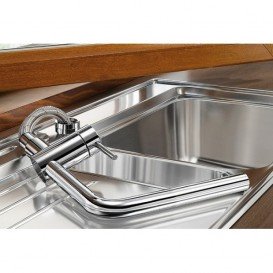 Смеситель для кухни Blanco LINUS-F однорычажный  хром 514025