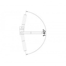 Змішувач для кухні Blanco LINUS-S змішувач висувною виливши кави 516697