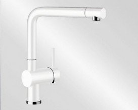 Змішувач для кухні Blanco Linus Silgranit® змішувач білий 516702