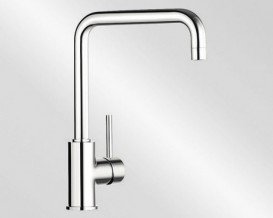 Смеситель для кухни Blanco Mili однорычажный  нержавеющая сталь  хром 519413