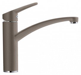 Смеситель для кухни Blanco Nea Silgranit однорычажный  серый беж 519410