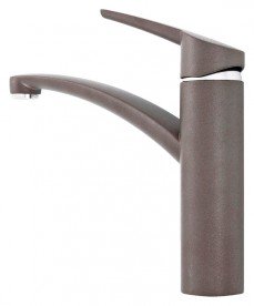 Смеситель для кухни Blanco Nea Silgranit однорычажный  серый беж 519410
