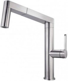Смеситель для кухни Blanco Panera-S однорычажный нержавеющая сталь 521547