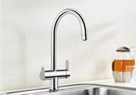 Смеситель для кухни Blanco Trima двухрычажный хром 520840