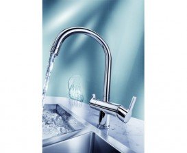 Смеситель для кухни Blanco Trima двухрычажный хром 520840