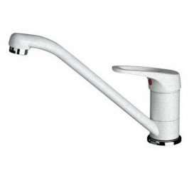 Змішувач для кухні Blanco Wega SILGRANIT® змішувач білий 511110