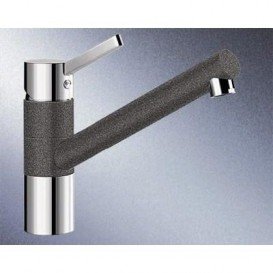 Змішувач для кухні Blanco Tivo SILGRANIT® змішувач хром / антрацит 517600