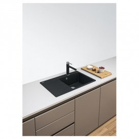 Змішувач для кухні Franke Centro одноважільний онікс 115.0621.596