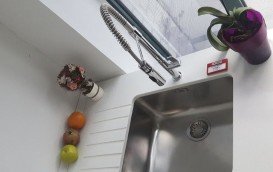 Змішувач для кухні Franke Fox Pro змішувач з виносним зливом латунь хром 115.0486.993