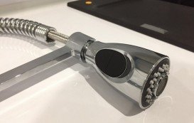 Смеситель для кухни Franke Joy Cocktail однорычажный с гибким изливом латунь хром 0737522