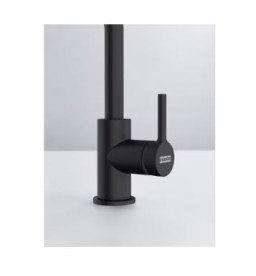 Смеситель для кухни Franke Lina L Shape однорычажный черный матовый 115.0693.393