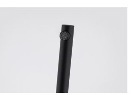 Смеситель для кухни Franke Lina L Shape однорычажный черный матовый 115.0693.393